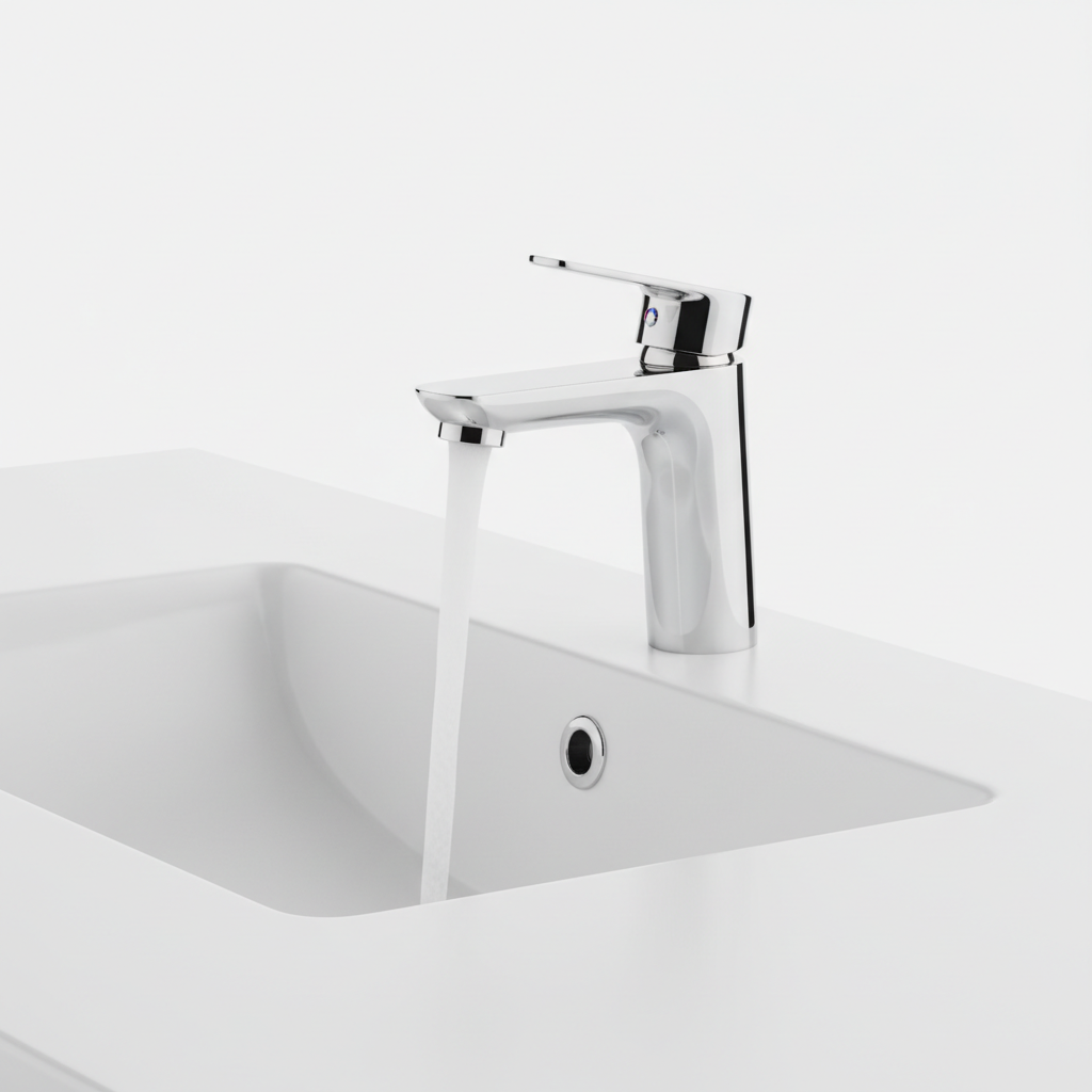Bathroom Faucet with Aerator – Water-Saving Modern Design