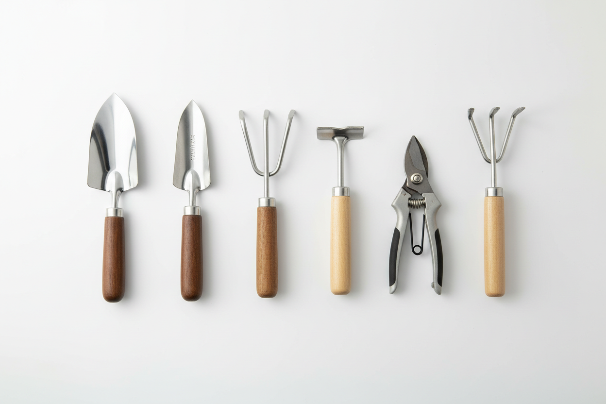 Stainless Steel Garden Tool Set - 6 Piece